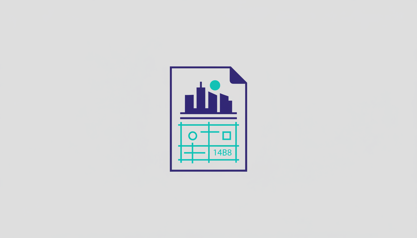 Document showcasing a mixed-use urban development plan