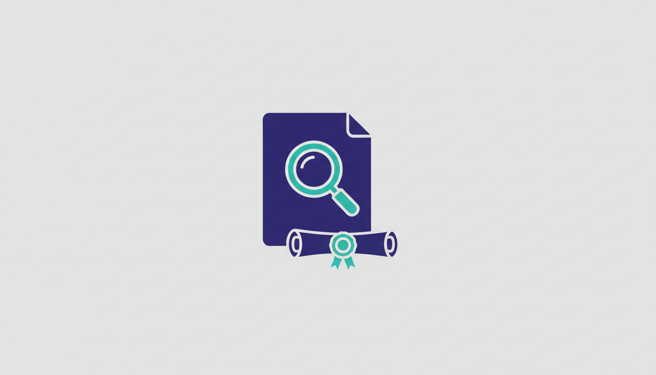 Document with a magnifying glass representing an RFP process